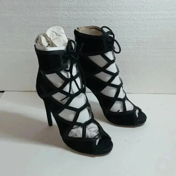 Qupid open toe back closure sandals - Picture 7 of 9